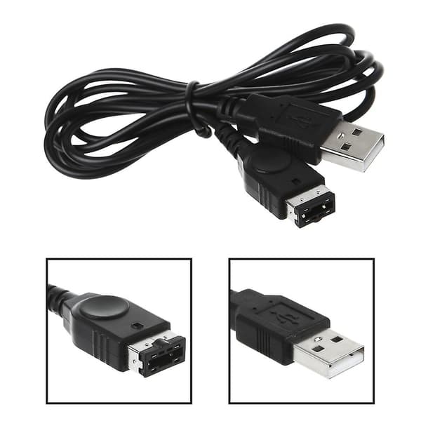 USB-laddningskabel USB-strömkabel Tillbehör för Gba Sp-kontroller