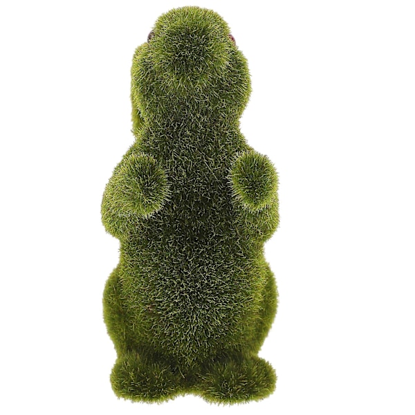 Pääsiäisen parveileva figuuri pupu koriste söpö pupu malli Pääsiäisen työpöydän pupu koriste (16.00X12.00X10.00CM, vihreä)