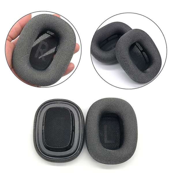 Øremuffer for Airpods Max Hodetelefoner Myk Svampe Øreputer Etui Deksel Mesh Stoff Øreputer Øretelefonputer (Blå)