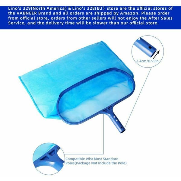 Pool Surface Landing Nets, Surface Leaf Pickup, Cleaning Net, Pool Net Leaf Skimmer