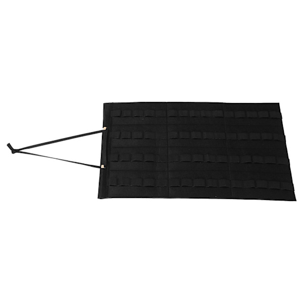 Opbevaringsboks til kampsportbælter Taekwondo karate bæltesamling display stand bilmodel legetøjsdisplaypose (62.00X36.80X0.50CM, sort)