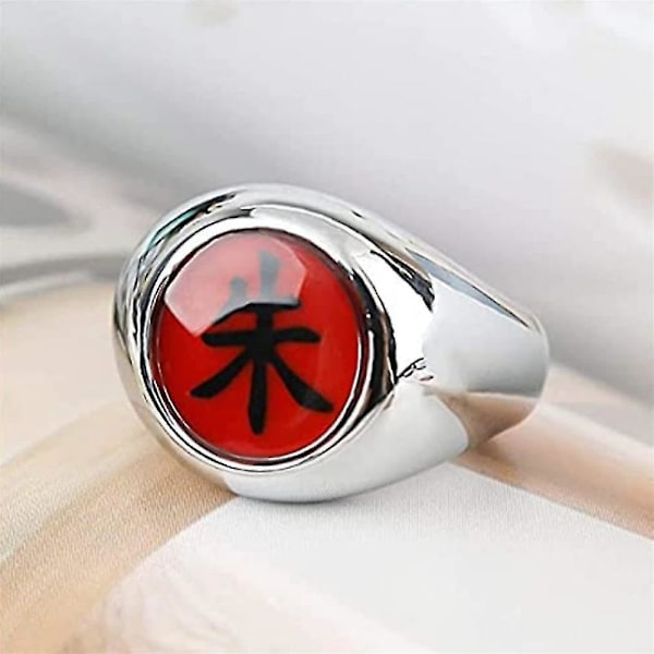 Anime Naruto Akatsuki -sormus Uchiha Itachi -asuasu Cosplay-juhlatarvikkeet Sormukset Lahja