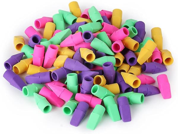 Toppgummin för pennor, 120-pack