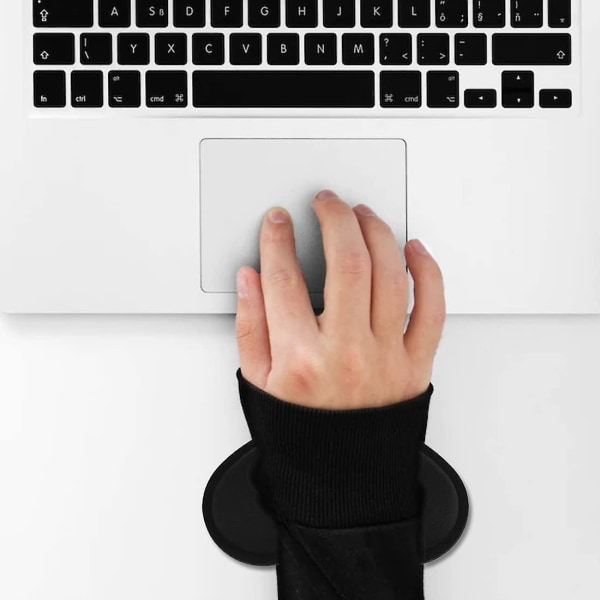 Handledsstödssats, 1-delad handledsstöd för mus, stöd för dator, bärbar dator, kontorsarbete, dataspel - minnesskumsmönster