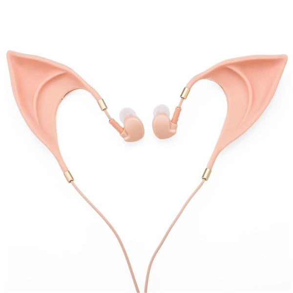 Elf-øretelefoner Ultra-bløde øretelefoner med ledning Perfekt lydkvalitet Fairy's Headset QPA