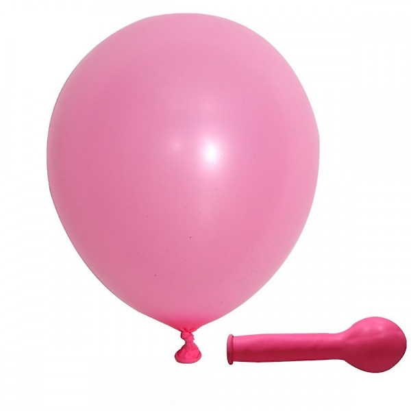 Matta ballonger, heliumballonger i lätt design och en mängd olika färgalternativ, perfekta för födelsedagsfester och bröllop Decora (rosa)