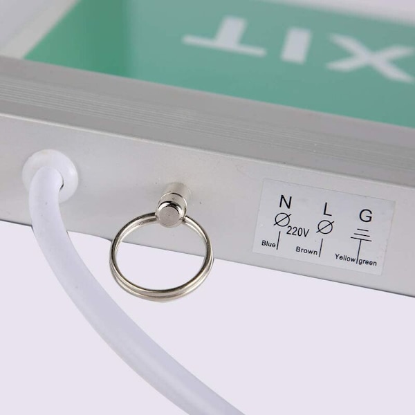 Akryl Indikatorlampa - Nödlampa - Säkerhetsevakueringsindikatorlampa - Höger Blinkers - 110-220V