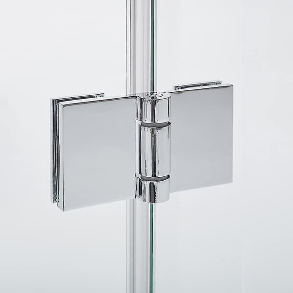 2 st glasdörrshing, glasdörrklämmashinge, dörrklämmashinge, zinklegering glasfällbar hinge för badrumsglasdörr 6-8mm (180 grader