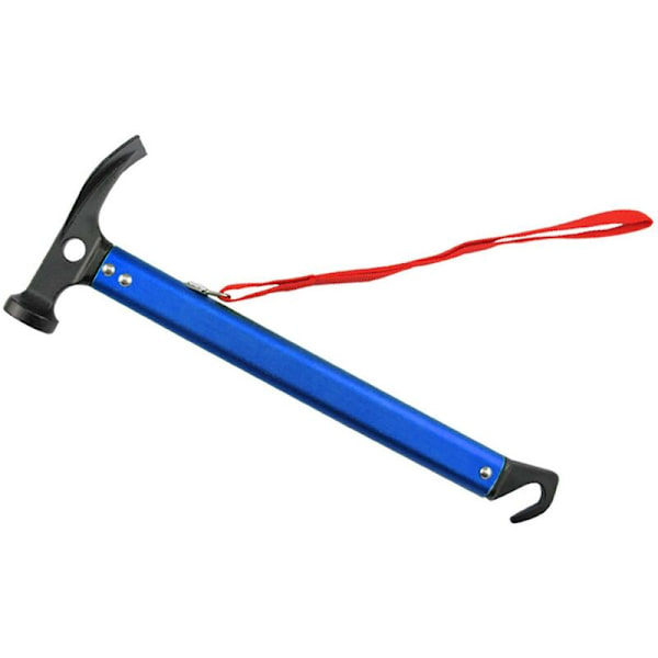 Aluminium Camping Hammer med Multi-Light Bärbar Hook