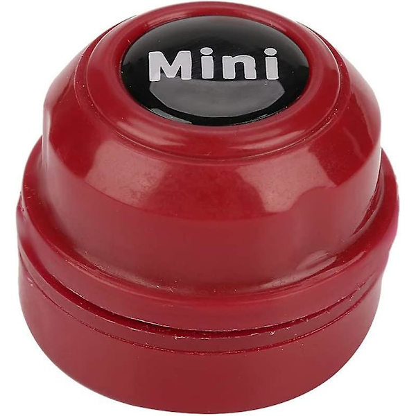 Akvarie Rengørings Mini Magnetisk Akvarie Rengøringsbørste til Glas Bærbar Fisketankbørste Vinduesrenser Skrubber 8mm(Rød)