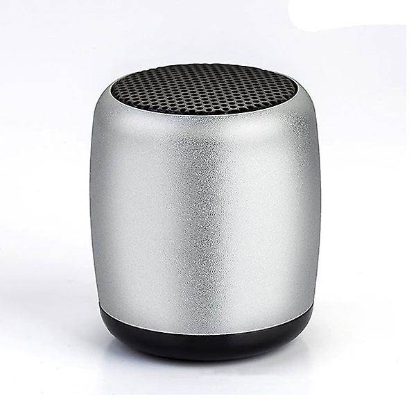 Mini trådlös bluetooth-högtalare (Silver)