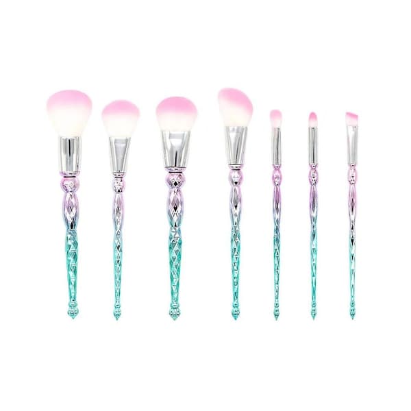 Makeup borste set makeup borste diamant torn (grön)