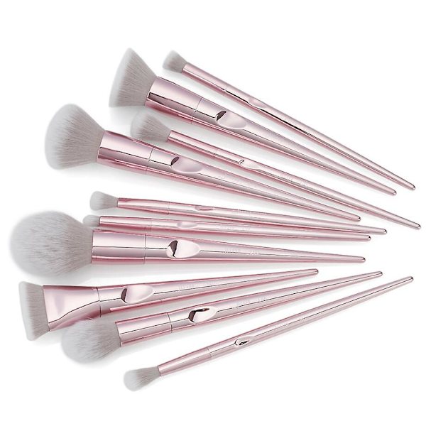 10 Fingeravtrycks sminkborste set