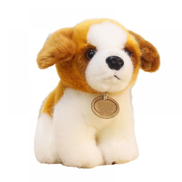 Gosedjur Hund, Mjuk Gosedjur Valp, Mjuk Valp Gosedjur Hund Festgåva för Pojkar Flickor 3+ År (8,6 Tum)
