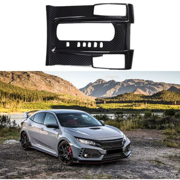 FlkwoH Växelspakslåda Panel Dekorationsskydd För Honda Civic 10:e