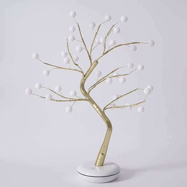 Träd LED-lampor Varm Vit USB Dekorativa Bonsai Trädlampor för Jul Inomhus Dekoration Hemfest Bröllopsdekoration (45cm/1.5ft)
