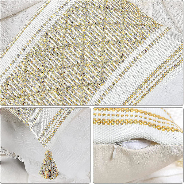 Set med 4 kuddfodral 40x40cm Moderna dekorativa örngott soffkuddfodral dekoration