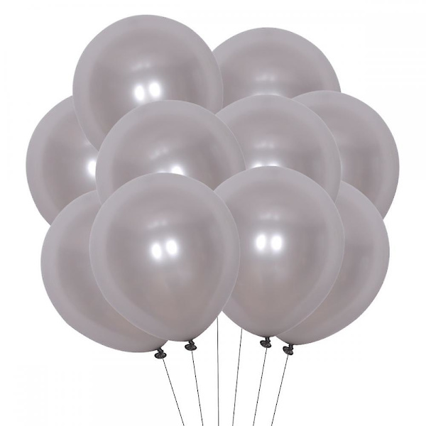 DIY Ballonggirlang, 12 tums latexballongbåge för bröllopsexamen, dekoration för flickor eller pojkar födelsedagsfest (nylonblå)