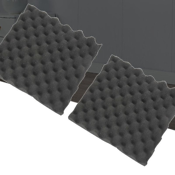 6 stk 30x30x4cm Lyddempende Akustiske Skumfliser Støylydisolerende