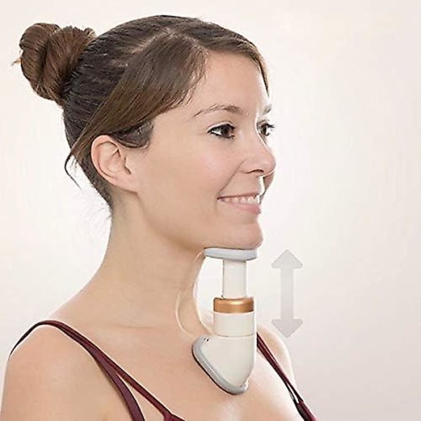 Dubbelhaka Reducer Massager Bärbar Haka Slankare Nacke Tränare Slim Käk Massager