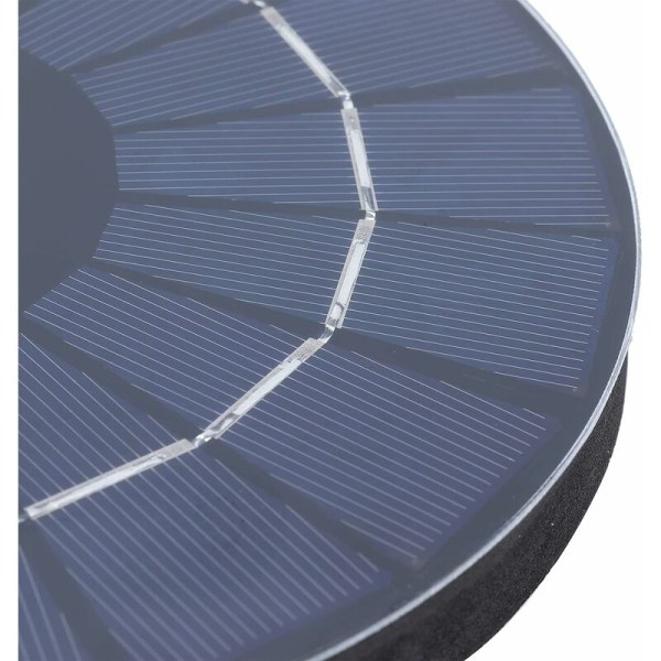 Solardriven fontänpump, fontänpump solardriven fontänpump solardriven fiskfontän för trädgård för damm för fågelbad