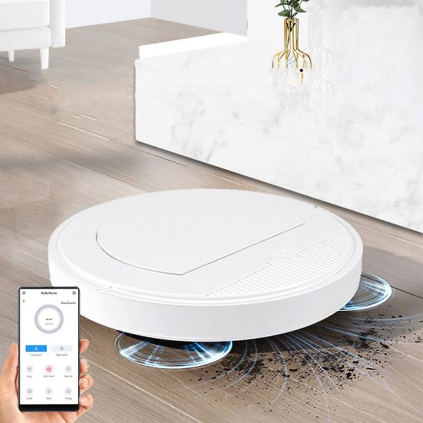 Intelligent Sweeping Robot Lazy Home Cleaning Machine APP Control Auto Vacuum Cleaner Small Appliance Gift（Vit）