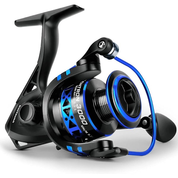 Centron Spinning Reel Storlek 3000 och Zephyr BFS Baitcasting Reel Höger Hand