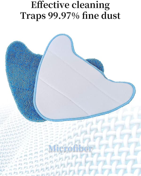 3-pack ångmoppkuddar, ångmoppduk ångmopputbyteskudde, moppkudde, ångmoppkudde kompatibel