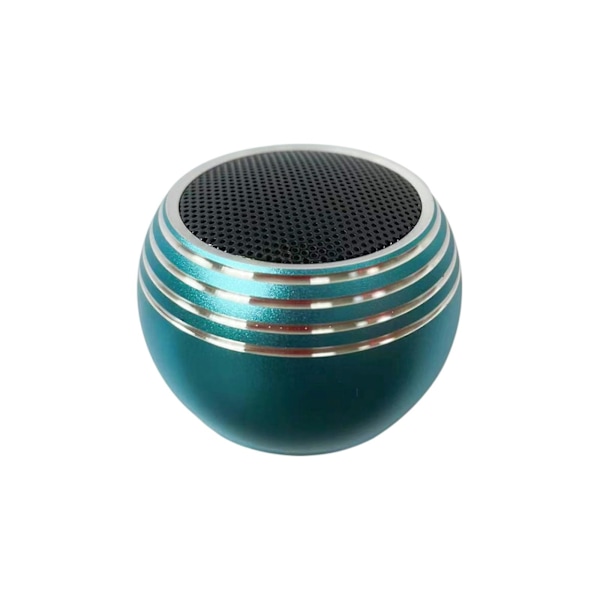 M9-Border Mini Bluetooth Liten Högtalare Parat Subwoofer Bärbar Trådlös Röst Hög Volym Bärbar Ljud（Blå）