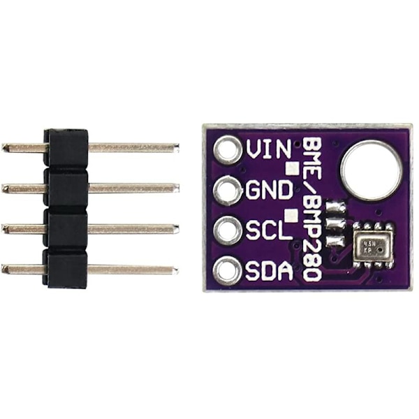 Paket med 3 BMP280 5 V sensor moduler för temperatur och atmosfärstryck