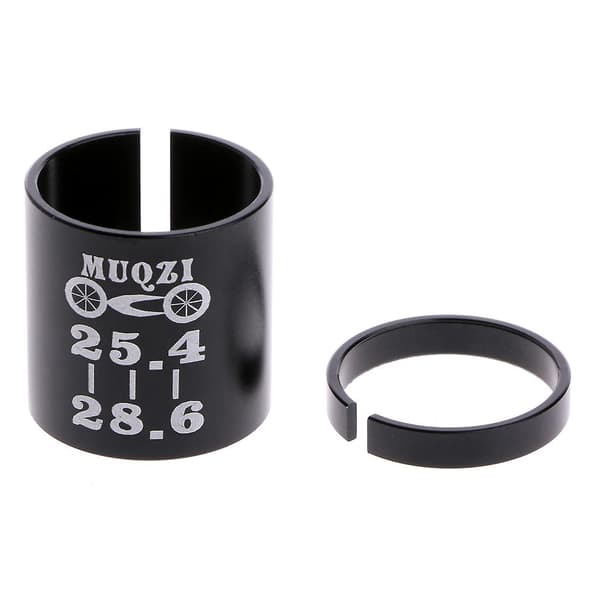 Cykel Framstam Shim Reducer Konvertering Variabel Ring Set 25.4 till 28.6mm