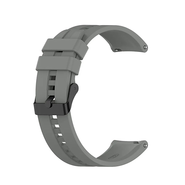 22mm silikonarmband ersättning för HUAWEI Watch GT3 GT2 Pro GT Runner tillbehör (grå) grå