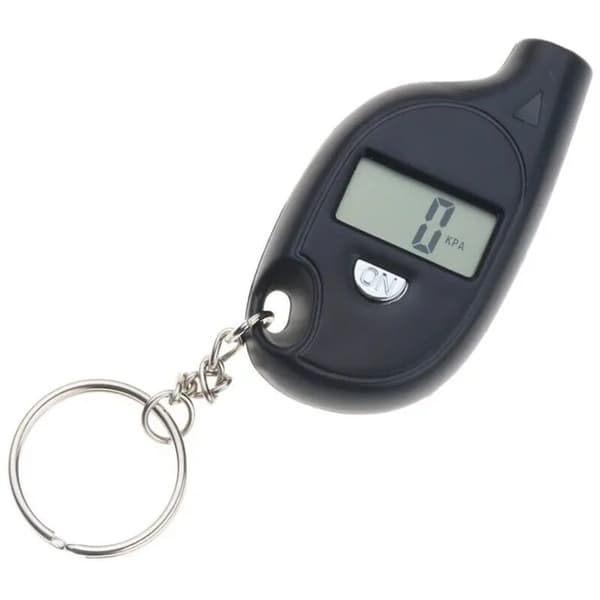 Mini däckdäck lufttrycksmätare testare digital LCD-display bildäck lufttrycksmätare mätare bil motorcykel däck säkerhetslarm