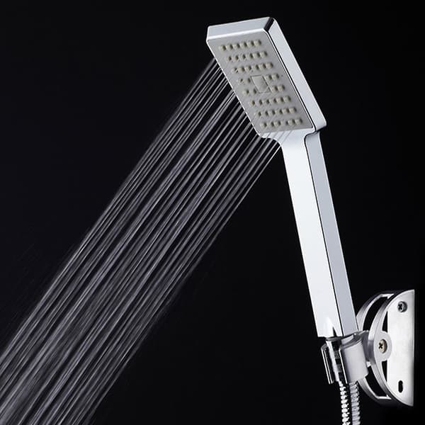 Handdusch Högtryck Duschmunstycke Kraftfull Boosting Spray Bad Vattenbesparande
