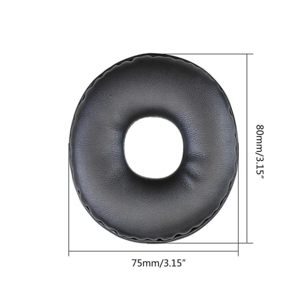Oppgraderte øreputer for Technics Rp Dj1200 hodetelefoner - slitesterke puter