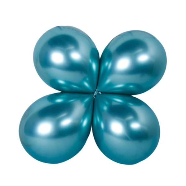 5 tum Mini Heliumballonger Mångsidiga och Långvariga 5 tum Metall Latexballonger Perfekta för att Dekorera Fester, Bröllop och Evenemang (Grön)