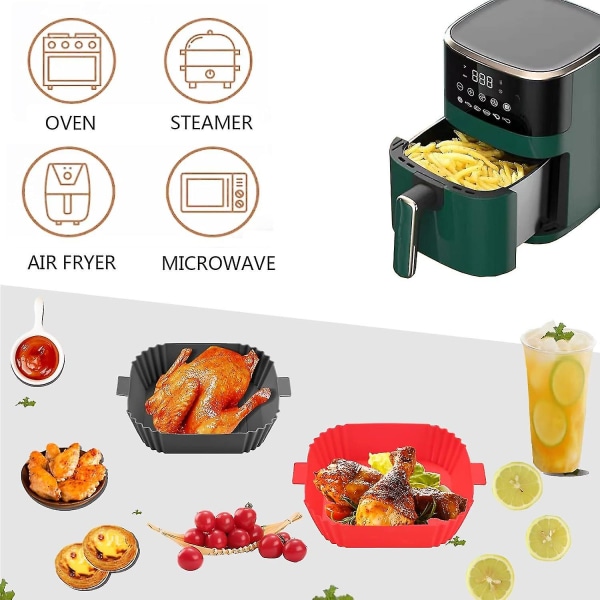 2024, silikonbakform för varmluftsfritös, bakplåtspapper för varmluftsfritös, silikonform för varmluftsfritös, tillbehör till varmluftsfritös, silikonbakning