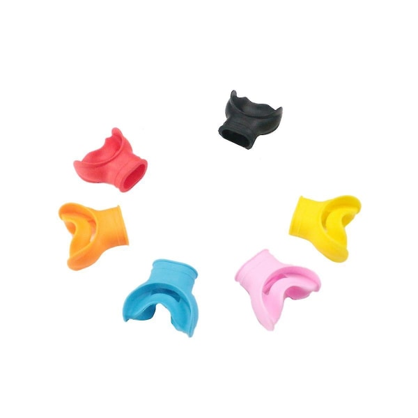 Scuba Diving Andre Trinn Silikon Munnstykker Snorkel Regulator Fargerike Undervanns Pustemaskin Tilbehør（Rosa）