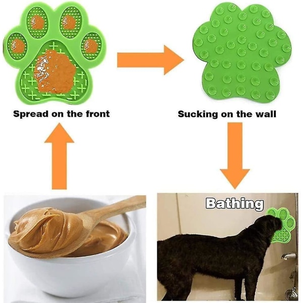 Hund slickmatta hund slickmatta hund slickmatta med bottensugkopp