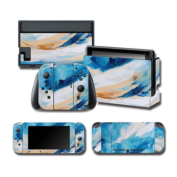 Dekal Skin Sticker Protector för Switch Classic Full Body Case (A)