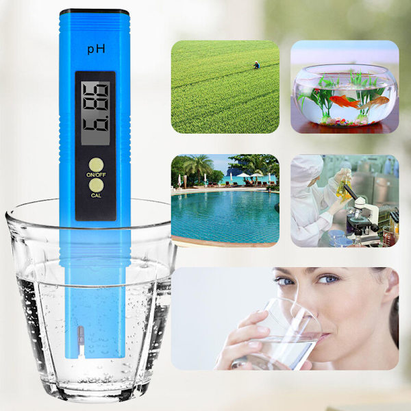 Vattenkvalitetstestare för hydroponik, akvarier, dricksvatten, RO-system