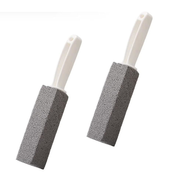 Pumice-puhdistuskivi kahvalla, WC-harjan puhdistaja keittiöön/kylpyhuoneeseen/uima-altaaseen/kotitalouksien puhdistukseen - Jxlgv