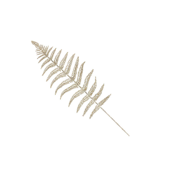 12-pack konstgjorda persiska blad juldekorationer hem butik semester plastväxter guld (storlek 1, guld)