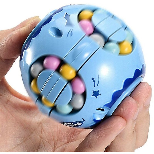 FlkwoH Fingertip Cube Rotating Magic Bean Stress Relief Educational Puzzle Toy