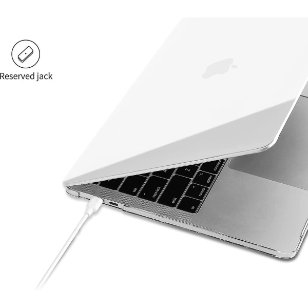 Zk-fodral för Macbook Air 13 tum M1 A2337 A2179 A1932, hårt plastfodral, kompatibelt med Macbook Air 13 med Retina-skärm, 2020 2019 2018...