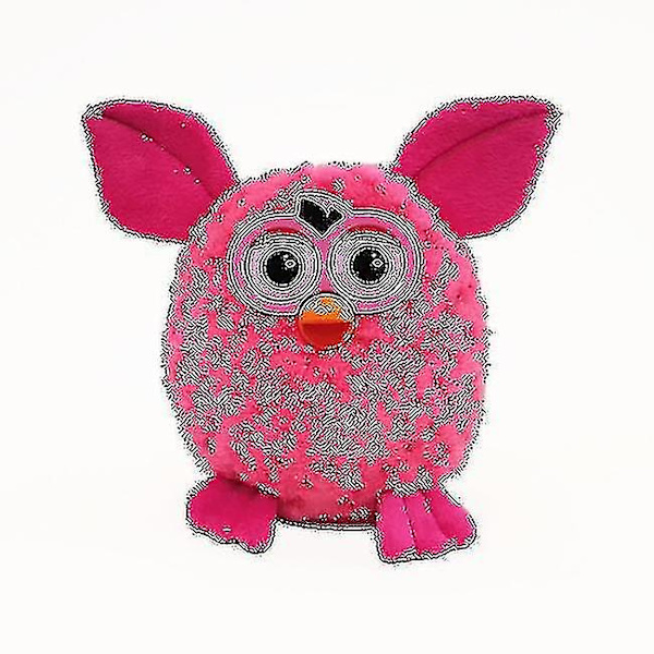 Söta elektriska pratande Furby Elf plyschleksak elektronisk husdjur uggla leksak 15cm 1st hög kvalitet[hs]