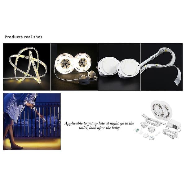 LED-sensorlysstripe for sengen