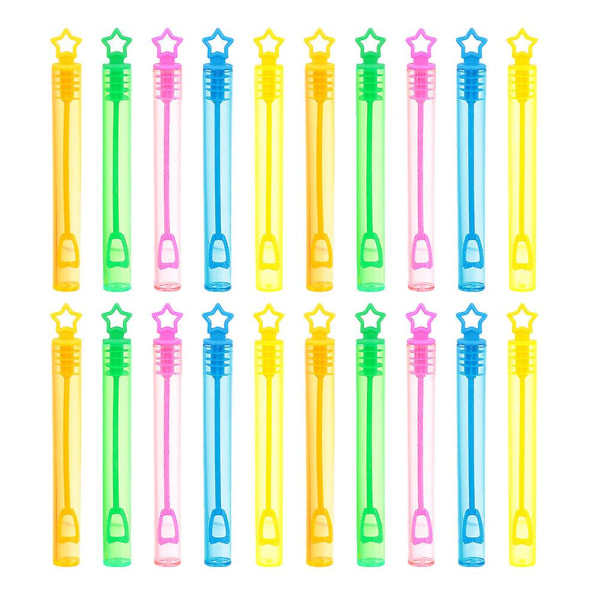 66-Pak Kids Bubble Wands Sjov Boble Making Wands Plastic Bubble Maker Wands Legetøj til børn (10,5 cm, som vist på billedet)