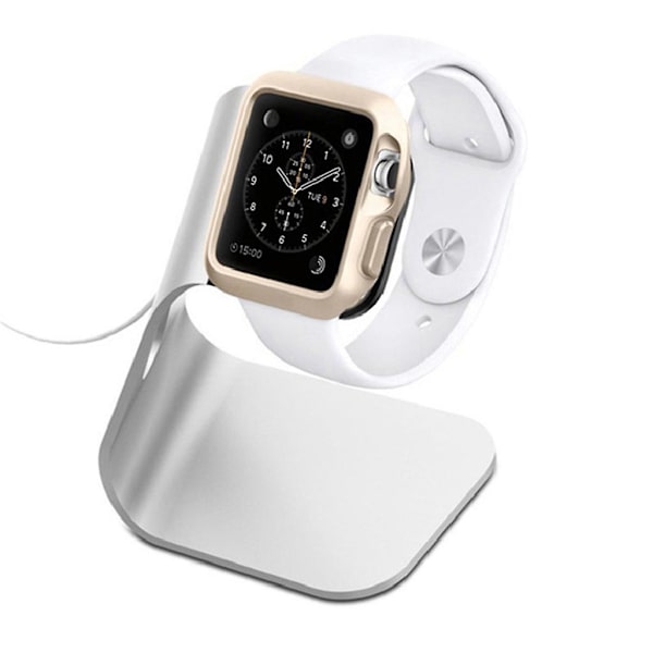 Smart Watch Laddare Stativ Skrivbord Klocka Laddning Kabel Organizer Klocka Stativ (Svart)