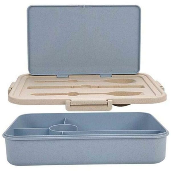 Bento Box Lunchlåda för vuxna barn med 5 fack, läcksäker